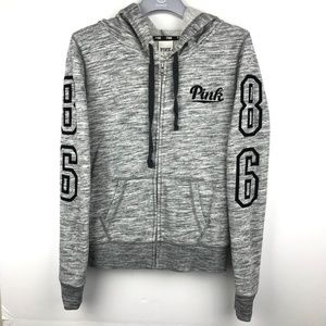 Victorias Secret PINK Grey Hoodie 86 Size XS
